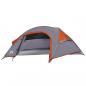 Preview: Kuppel-Campingzelt 1 Person Orange Wasserdicht