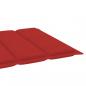 Preview: Sonnenliegen-Auflage Rot 200x50x3 cm Oxford-Gewebe