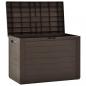 Preview: Gartenbox Braun 78x44x55 cm