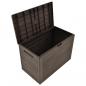 Preview: Gartenbox Braun 78x44x55 cm