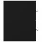 Preview: Waschbeckenunterschrank Schwarz 100x38,5x48 cm Holzwerkstoff