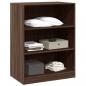 Preview: Kleiderschrank Braun Eichen-Optik 77x48x102 cm Holzwerkstoff