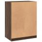 Preview: Kleiderschrank Braun Eichen-Optik 77x48x102 cm Holzwerkstoff