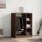 Preview: Kleiderschrank Grau Sonoma 77x48x102 cm Holzwerkstoff