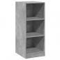 Preview: Kleiderschrank Betongrau 48x41x102 cm Holzwerkstoff