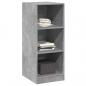 Preview: Kleiderschrank Betongrau 48x41x102 cm Holzwerkstoff