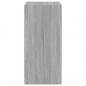 Preview: Kleiderschrank Grau Sonoma 48x41x102 cm Holzwerkstoff