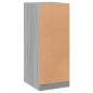 Preview: Kleiderschrank Grau Sonoma 48x41x102 cm Holzwerkstoff