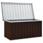 Preview: Gartenbox Braun 129 x 67 x 65 cm