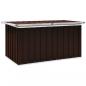 Preview: Gartenbox Braun 129 x 67 x 65 cm