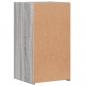 Preview: Nachttisch Grau Sonoma 35x34x65 cm Holzwerkstoff