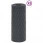 Preview: Balkon-Sichtschutze 5 Stk. Anthrazit 255x19 cm Poly Rattan