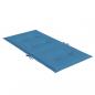 Preview: Niedriglehner-Auflagen 6 Stk. Melange Blau 100x50x4 cm Stoff