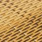 Preview: Balkon-Sichtschutz Hellbraun 500x80 cm Poly Rattan