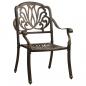 Preview: 3-tlg. Bistro-Set Bronzen Aluminiumguss