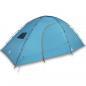 Preview: ARDEBO.de - Campingzelt 8 Personen Blau Wasserdicht