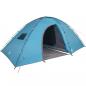 Preview: Campingzelt 8 Personen Blau Wasserdicht