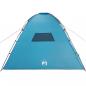 Preview: Campingzelt 8 Personen Blau Wasserdicht