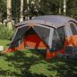 Preview: Campingzelt mit Vorzelt 4 Personen Orange Wasserdicht