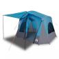 Preview: Campingzelt 5 Personen Blau Wasserdicht