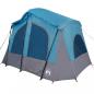 Preview: Campingzelt 5 Personen Blau Wasserdicht