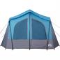 Preview: Campingzelt 5 Personen Blau Wasserdicht