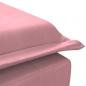 Preview: Massage-Chaiselongue mit Nackenrolle Rosa Samt