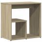 Preview: ARDEBO.de - Beistelltisch Sonoma-Eiche 50x30x50 cm Holzwerkstoff