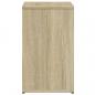 Preview: Beistelltisch Sonoma-Eiche 50x30x50 cm Holzwerkstoff