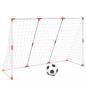 Preview: Fußballtor für Kinder mit Bällen 2-in-1 Weiß 184x64x124 cm