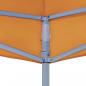 Preview: Partyzelt-Dach 4,5x3 m Orange 270 g/m²