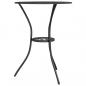 Preview: 3-tlg. Bistro-Set Aluminiumguss Schwarz