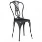 Preview: 3-tlg. Bistro-Set Aluminiumguss Schwarz