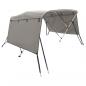 Preview: ARDEBO.de - 4-Bow Bimini-Top mit Seitenteilen 243x(200-213)x137 cm