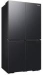 Preview: Samsung RF65DG960EB1EF Stand Side-by-Side Kombination 4-Türen French Door, 91,2 cm breit, 636 L, NoFrost+, WiFi, Beverage Center mit Dual Water Dispenser, Dual Ice Maker, Festwasseranschluss, Premium Black Steel