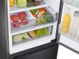 Preview: Samsung RL38C7B5BB1/EG Stand Kühl-Gefrierkombination, 59,5 cm breit, 387 L, NoFrost+, WiFi, Bespoke, AI Energy Mode, Cool Select+, Premium Black Steel