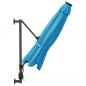 Preview: Wand-Sonnenschirm Meerblau 290 cm