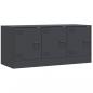 Preview: TV-Schrank Anthrazit 99x39x44 cm Stahl 