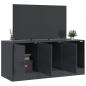 Preview: TV-Schrank Anthrazit 99x39x44 cm Stahl 