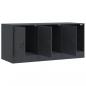 Preview: TV-Schrank Anthrazit 99x39x44 cm Stahl 