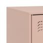 Preview: TV-Schrank Rosa 67x39x44 cm Stahl