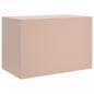 Preview: TV-Schrank Rosa 67x39x44 cm Stahl