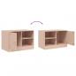 Preview: TV-Schrank Rosa 67x39x44 cm Stahl