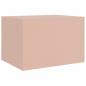 Preview: Couchtisch Rosa 67x50x44 cm Stahl