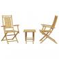 Preview: 3-tlg. Bistro-Set Bambus