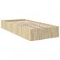 Preview: Bettgestell Sonoma-Eiche 75x190 cm Holzwerkstoff