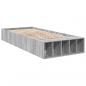 Preview: Bettgestell Grau Sonoma 90x200 cm Holzwerkstoff