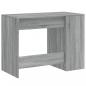 Preview: Schreibtisch Grau Sonoma 102x50x75 cm Holzwerkstoff