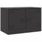 Preview: ARDEBO.de - TV-Schrank Schwarz 67x39x44 cm Stahl