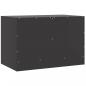 Preview: TV-Schrank Schwarz 67x39x44 cm Stahl